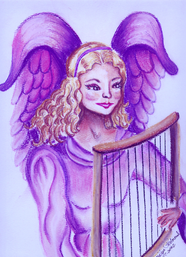 Angel with Harp